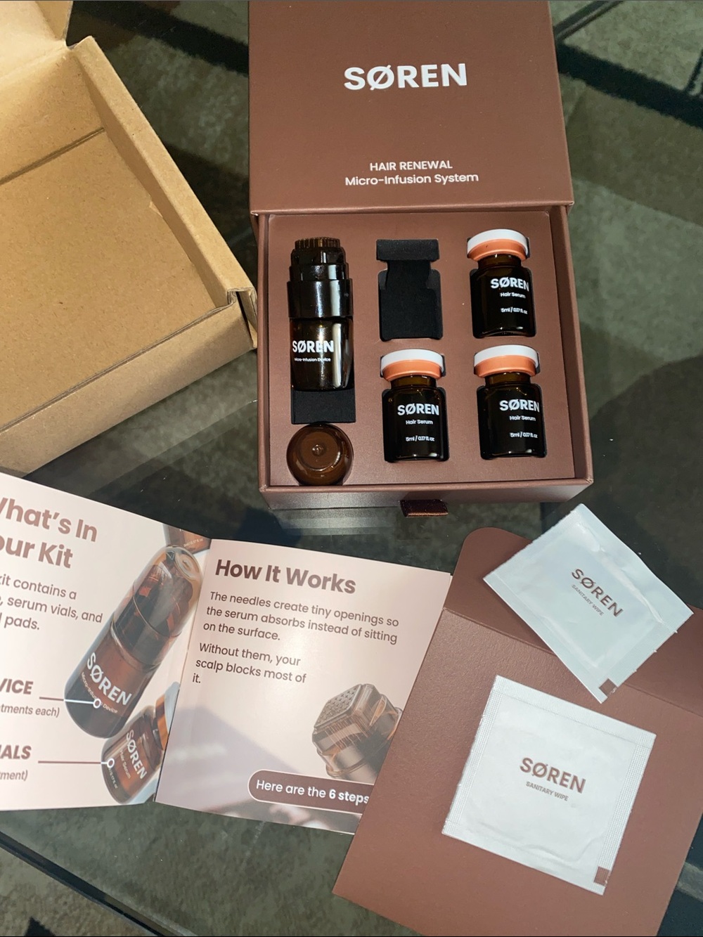 SOREN Hair Renewal Micro Infusion System